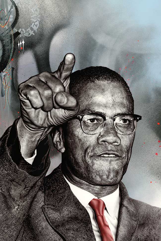 Malcolm X Artwork