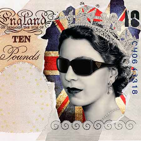 £QE10 Jubilee Special Edition Print